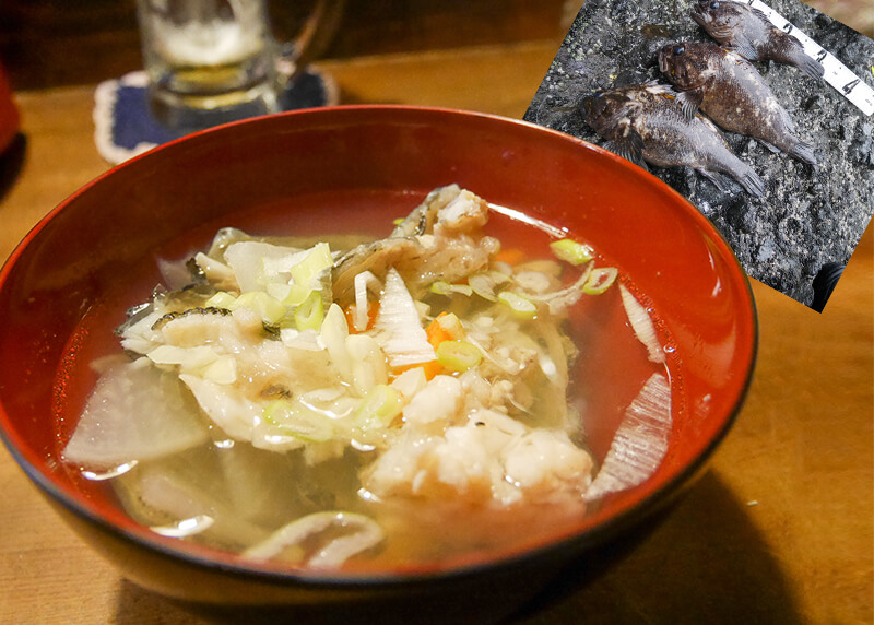 北海道ならではの釣果 ハチガラを 深夜食堂 に持ち込んでお煮付けに Webマガジン Heat