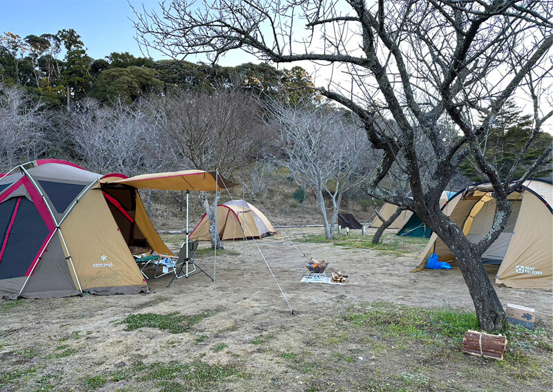 03_　キャンプ設営