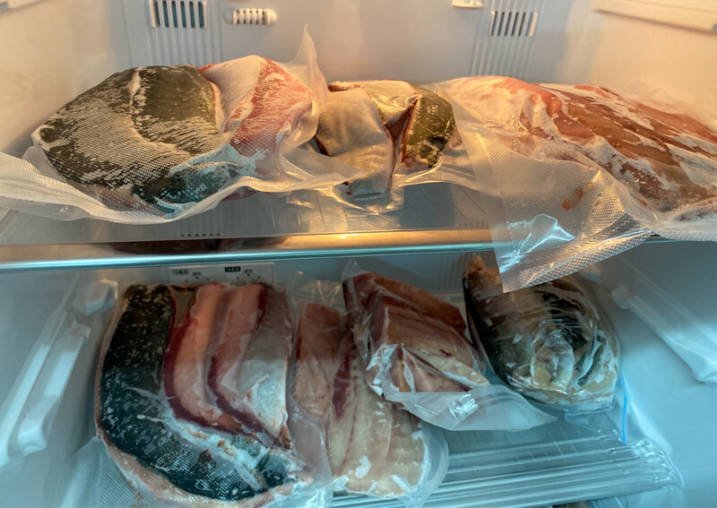 20_　鮮魚を冷凍
