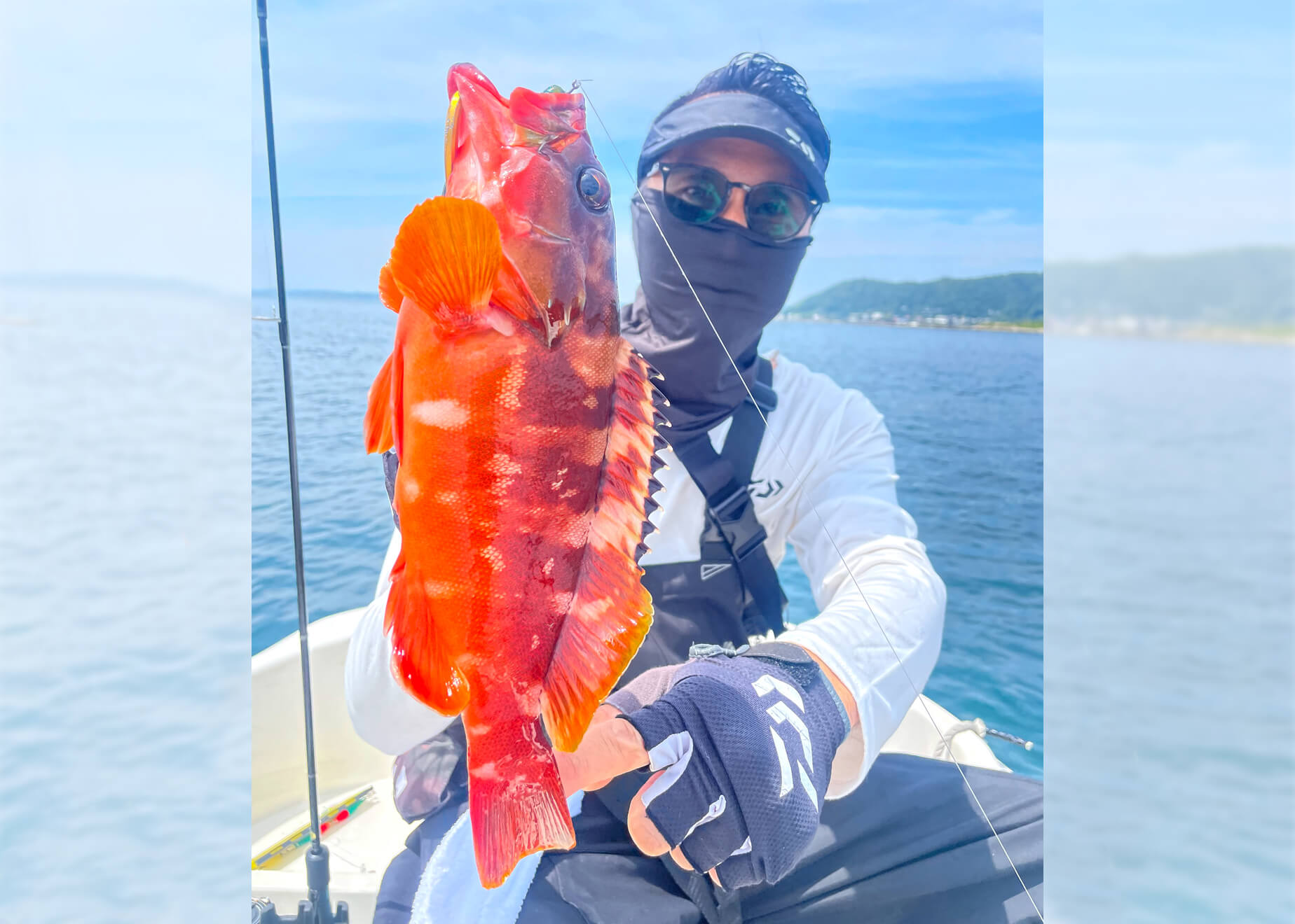 アカハタ」シーズン真っ最中！ マイボートで行く相模湾ロック