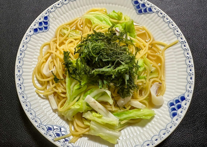 19_　べっこう醤油パスタ