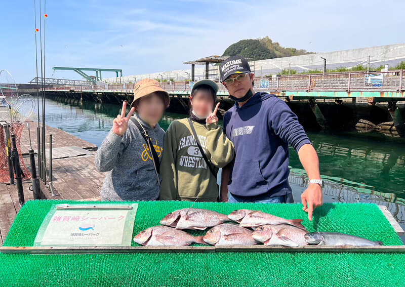 17_　海上釣堀の釣果