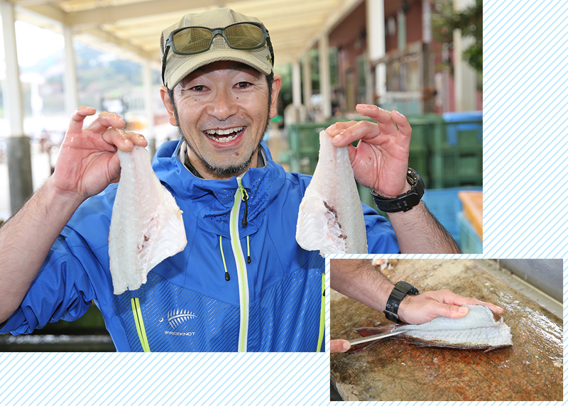 マダイのお刺身