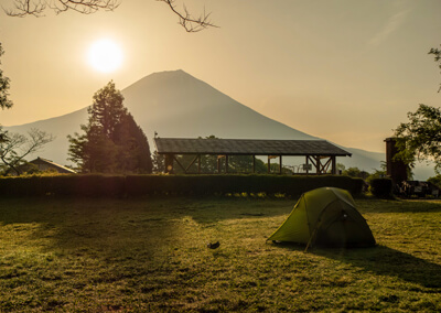 02_　朝日富士山