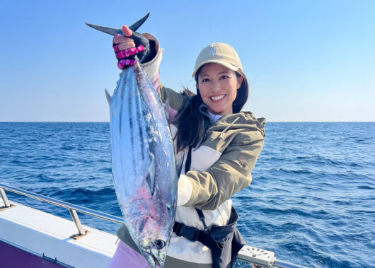 ナブラ直撃！人生初の初ガツオ!?