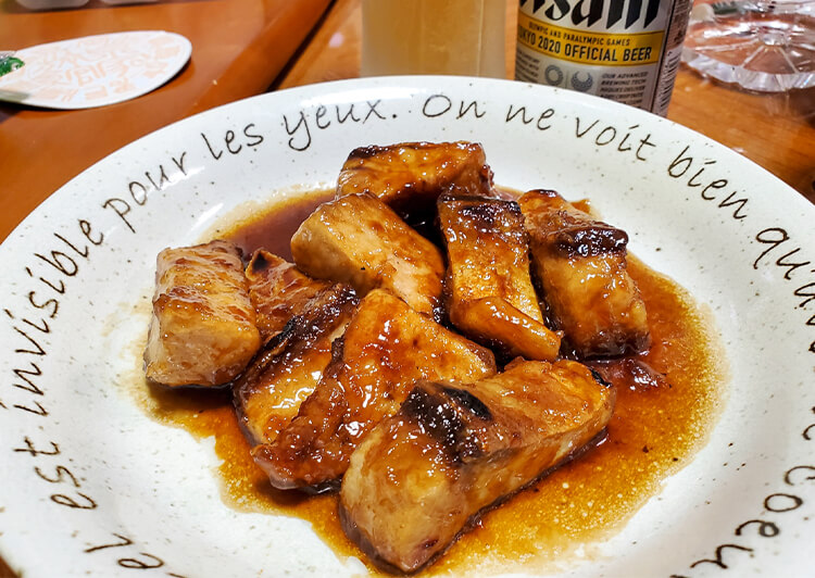 ハマチの照り焼き