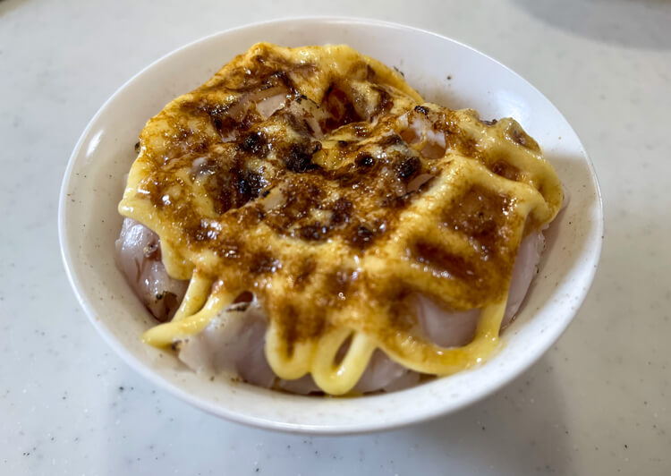 マダイのマヨネーズ炙りご飯