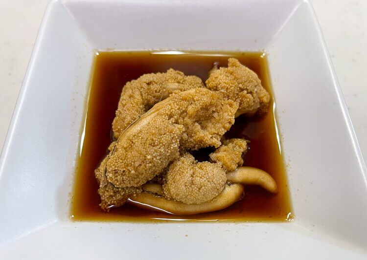 タチウオの卵煮