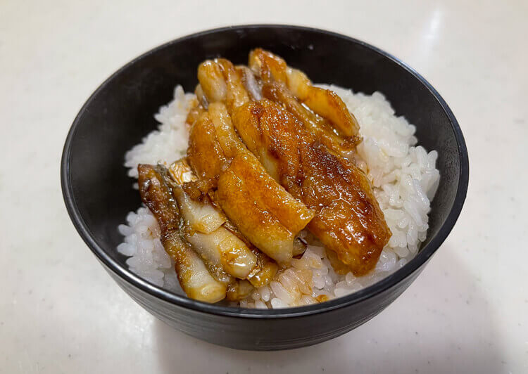 タチウオの蒲焼丼