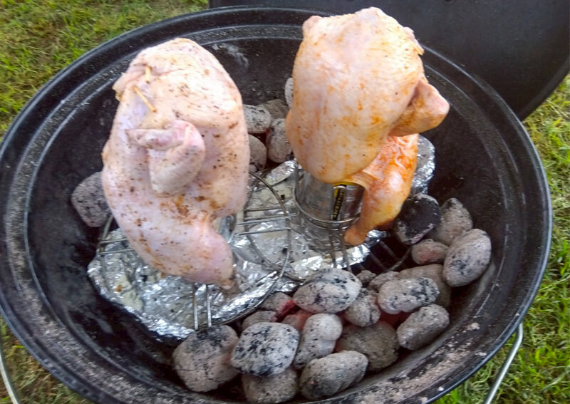 01_ ビア缶チキン焼く前