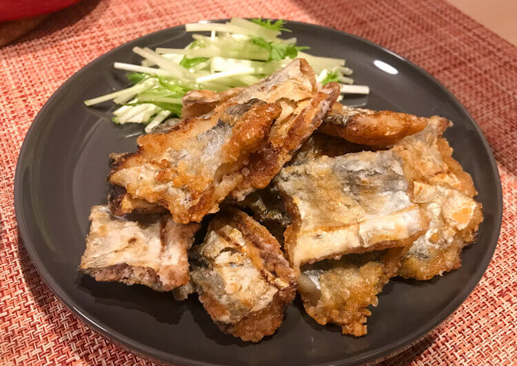 タチウオの竜田揚げ