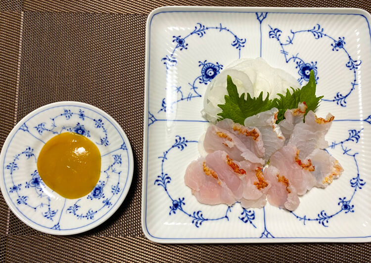 キツネダイの洗い