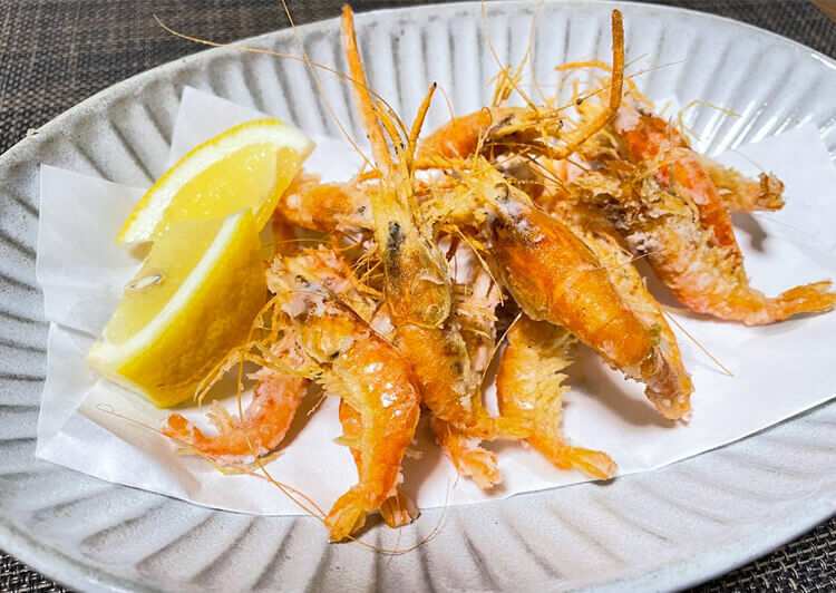 テナガエビのから揚げ