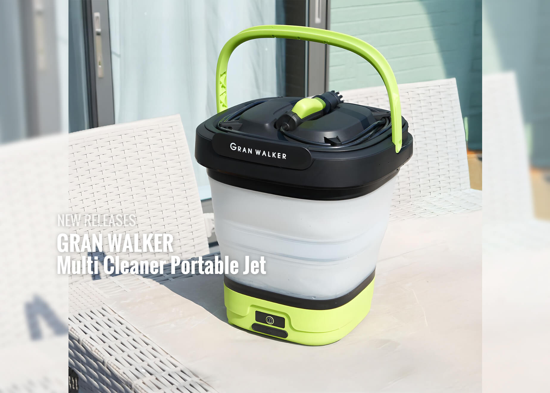 これまでの常識を覆す!?持ち運び可能な次世代高圧洗浄機【グラン