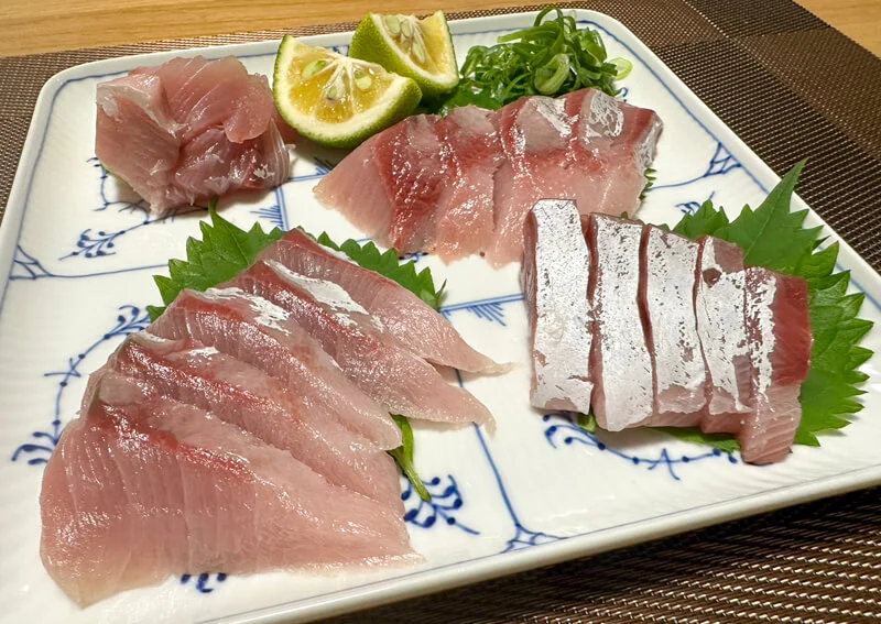 ワラサのお刺身