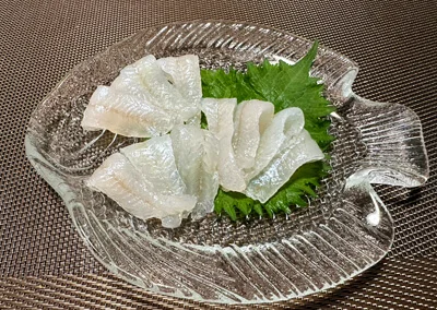 シロギスのお刺身