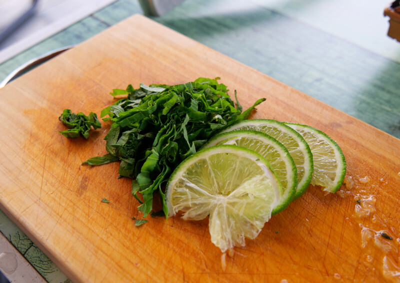 21_ 大葉とライム