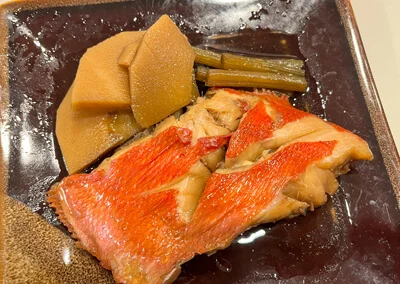 キンメダイの煮付け