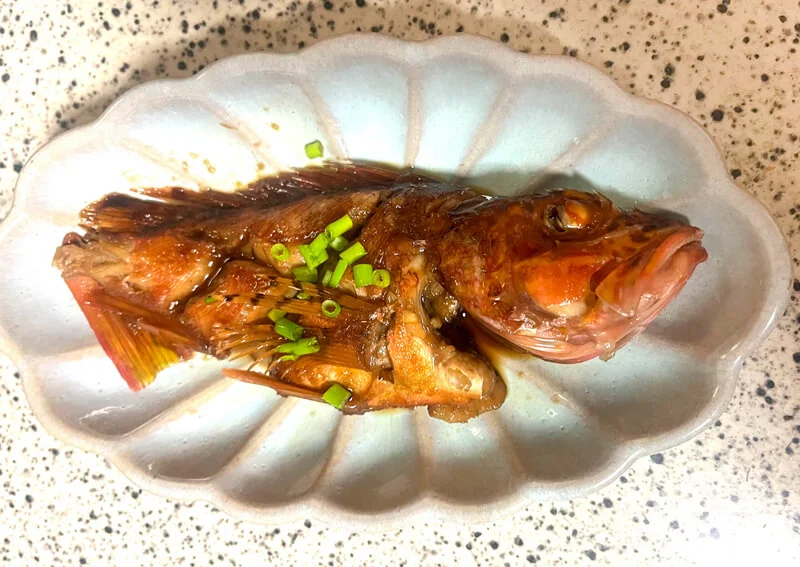 カサゴの煮付け