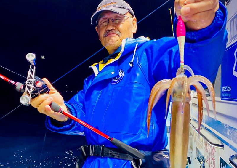 01_　スルメイカ釣果