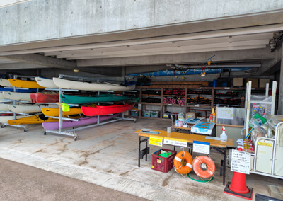 10_ カヌー置き場