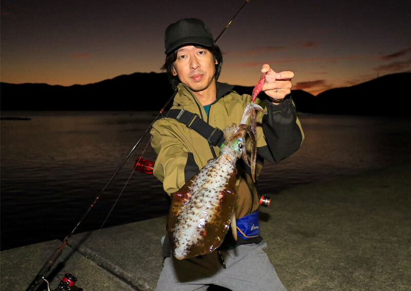 14_　良型イカ釣果