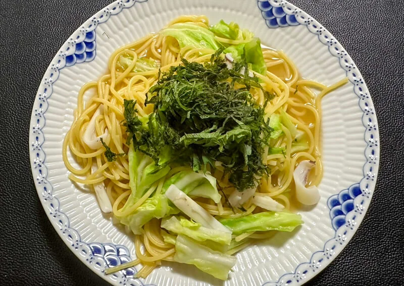 べっこう醤油パスタ
