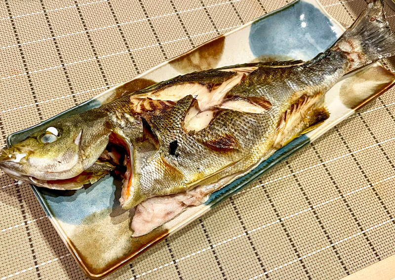 イサキの塩焼き