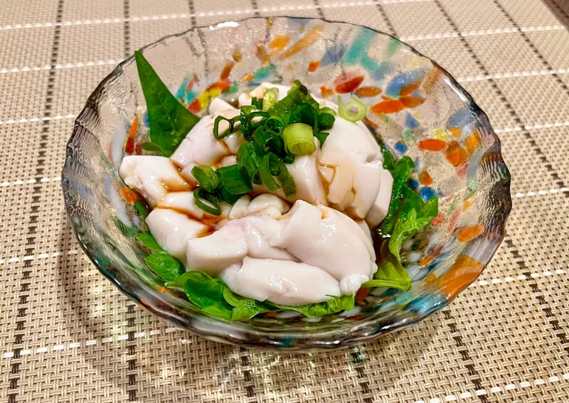 イサキの白子ポン酢