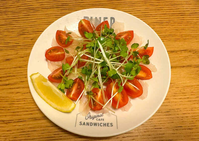 アカハタのカルパッチョ