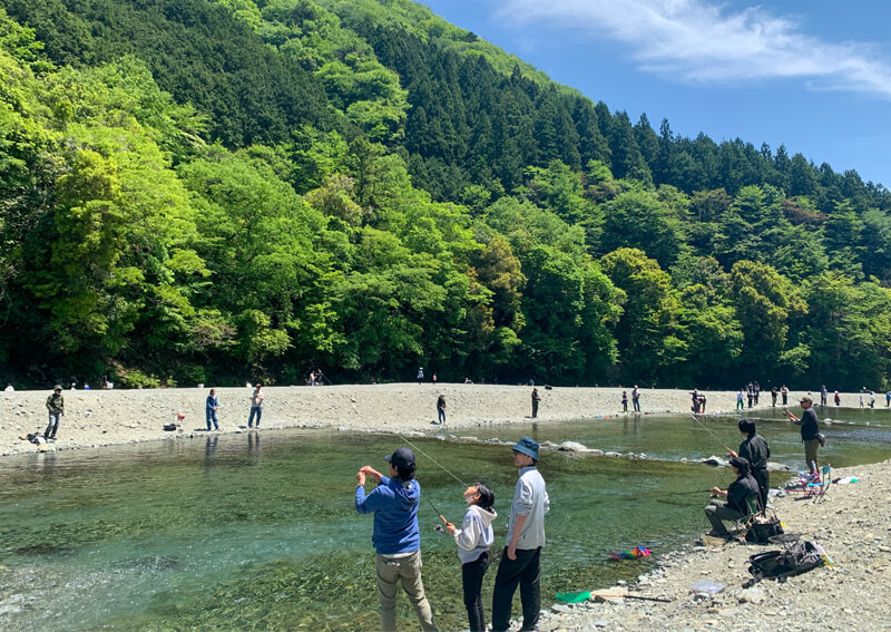 03_　早戸川親子