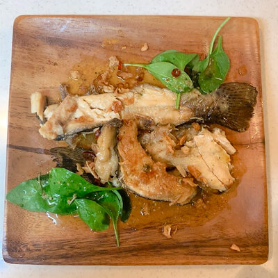 14_　ニジマスオリーブオイル