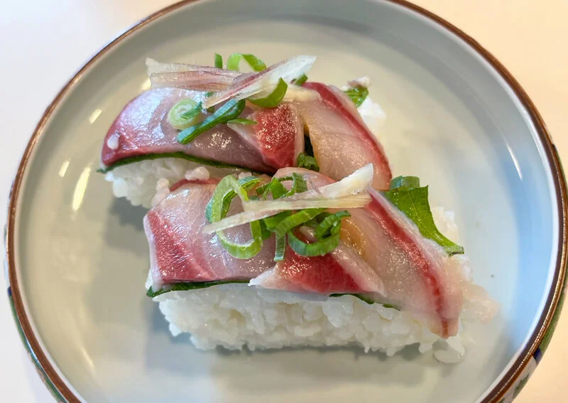 ブリの押し寿司