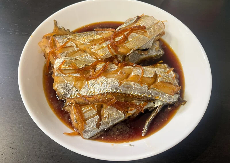 タチウオの煮付け