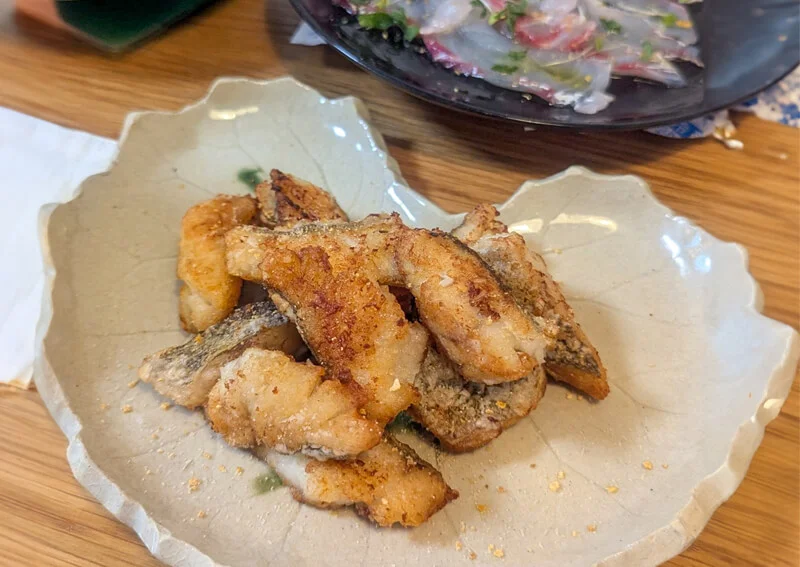 マゴチの唐揚げ