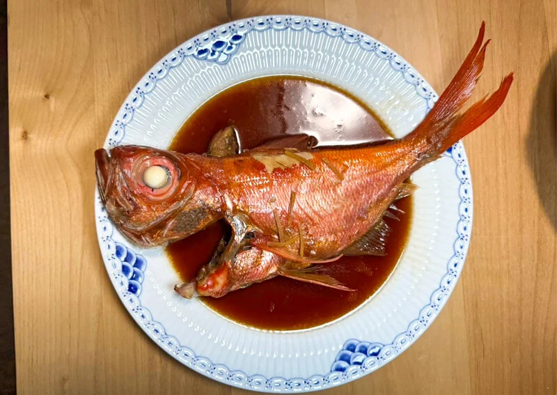 キンメダイの煮付け