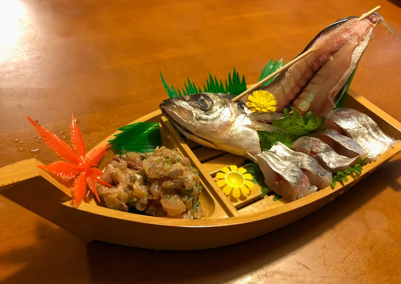 アジとタイの姿造り（さばき方）