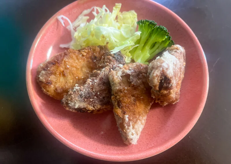 カツオの竜田揚げ