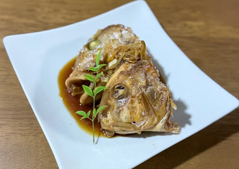 シロアマダイの兜煮