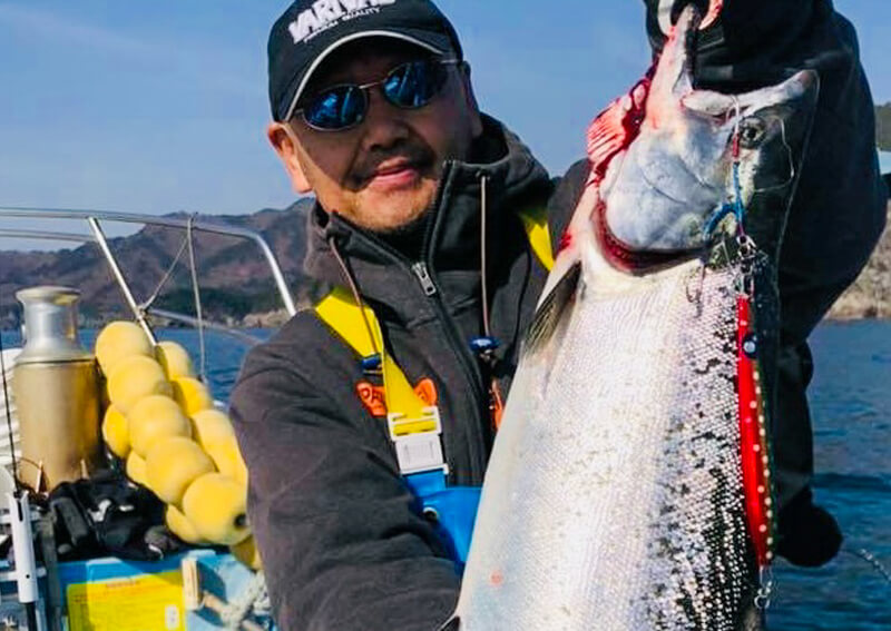 02_　サクラマス釣果