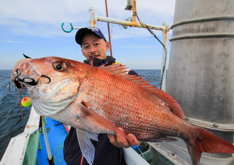 09_　マダイ（タイラバ釣果）