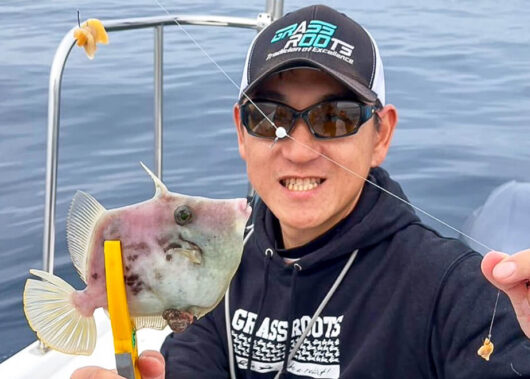 冬の新定番？バス釣り目線で始める「カワハギ釣り」