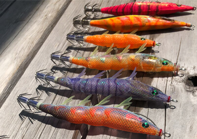 10_　歴戦のエギたち