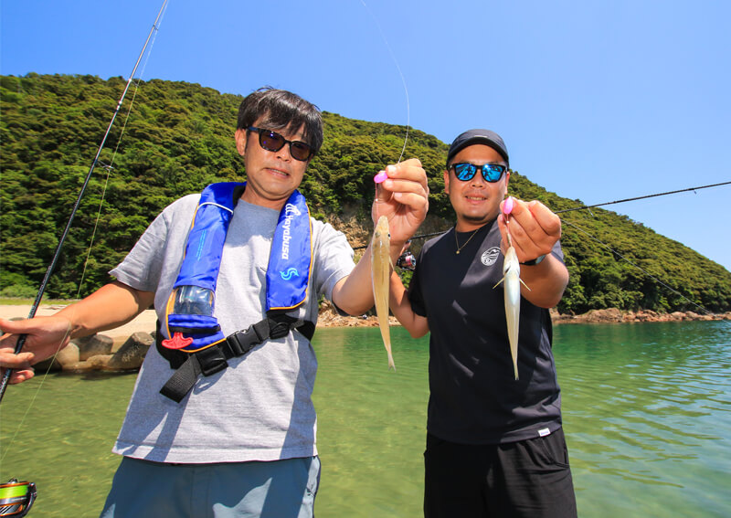 09_　エサ釣りシーン（エサ付け・エサ釣り釣果など）