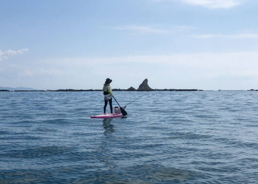 SUPで釣りしてみない？