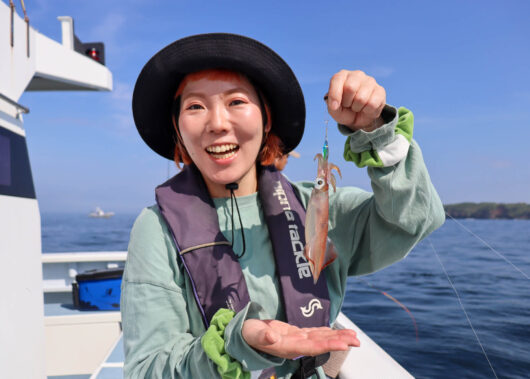 初めてでもマルイカは釣れる！