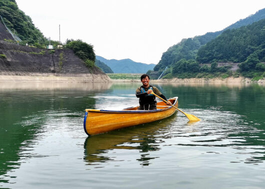 湖上散歩とヌマチチブ釣りに夢中！